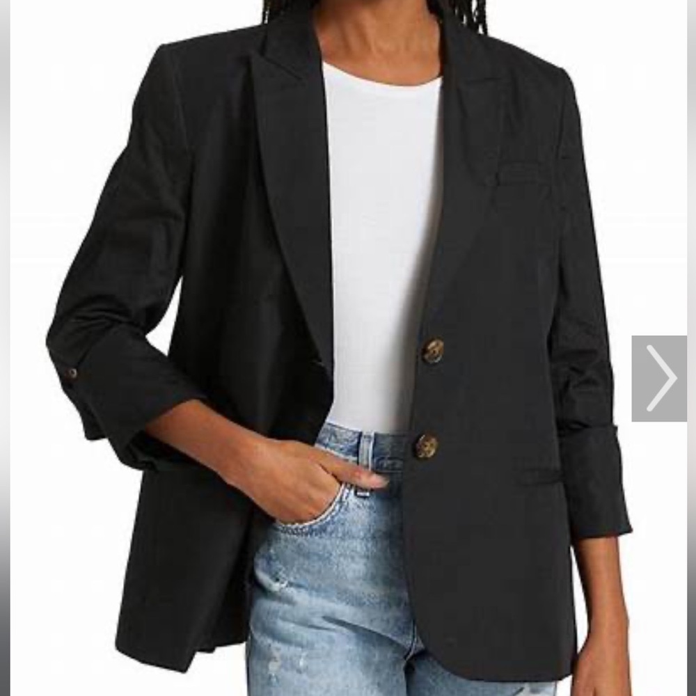 Twp oversized boyfriend blazer